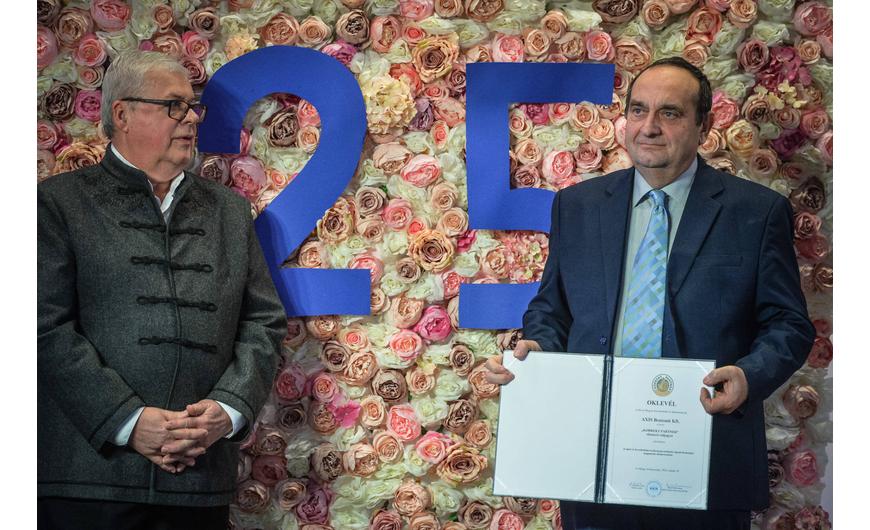 25 éves a Heves Megyei Kereskedelmi és Iparkamara.